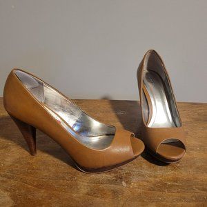 Style & Co brown heels, size 8.5